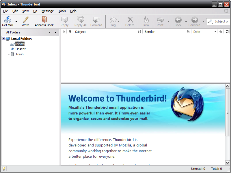 Mozilla Thunderbird 115.3.1 free instals